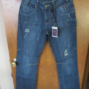 Campus Jeans USA Blue distressed 30 waist